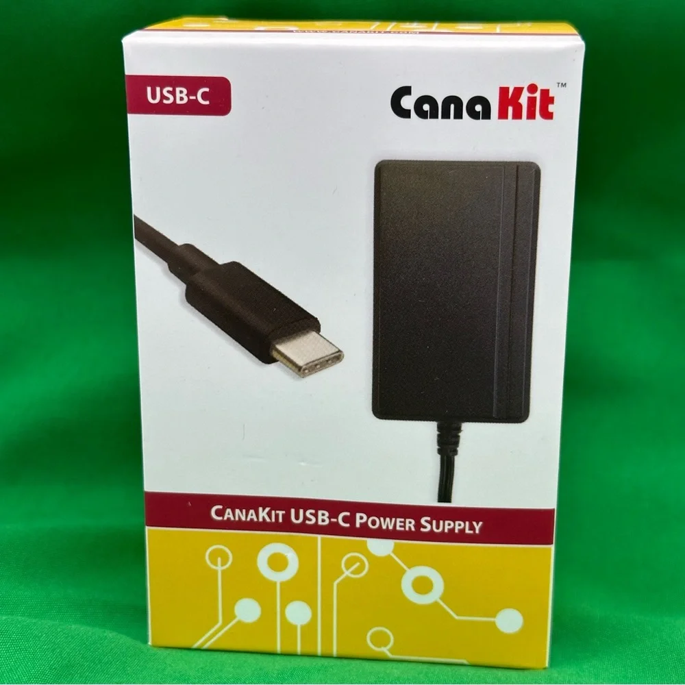 CanaKit 3.5A Raspberry Pi 4 Power Supply (USB-C)